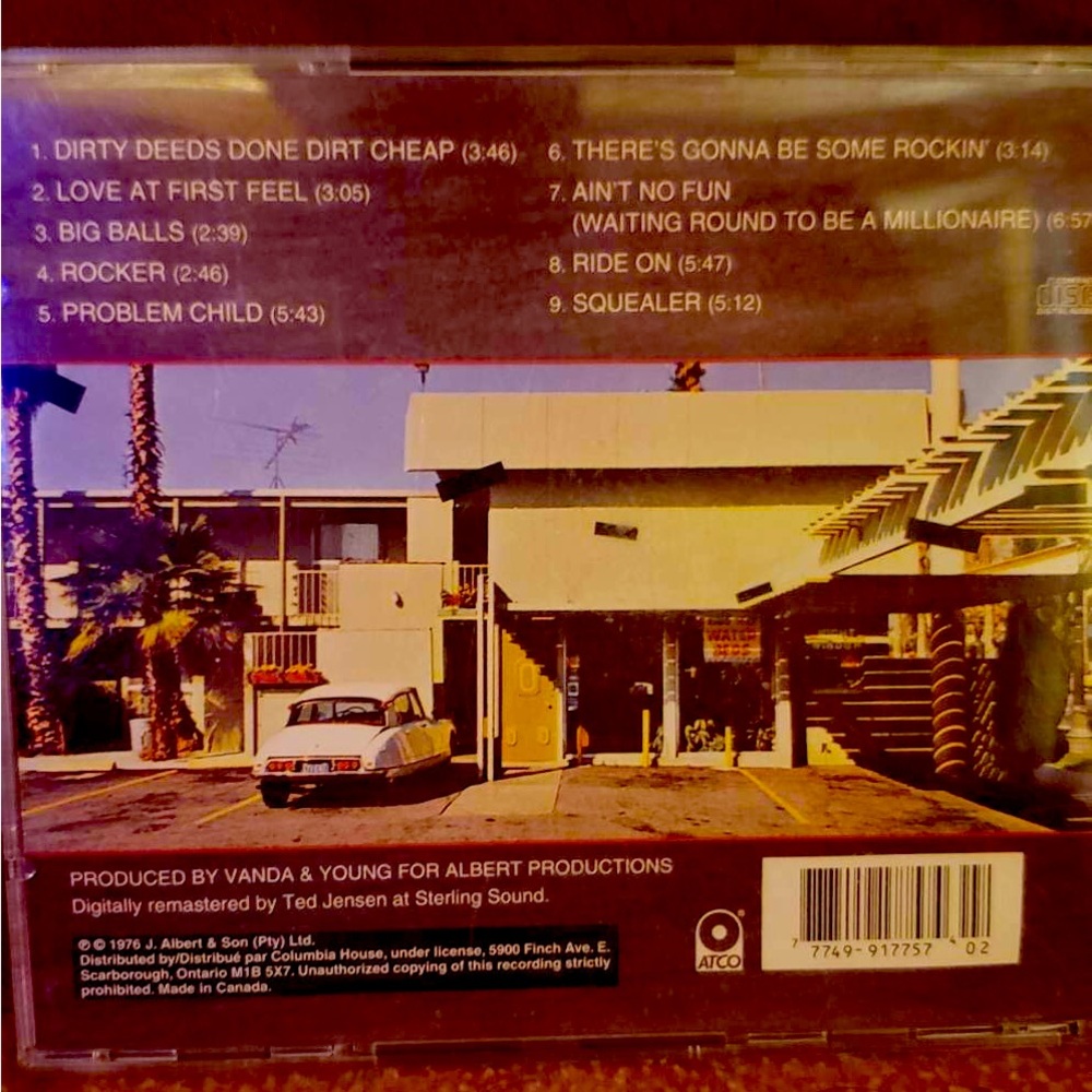 AC/DC CD - Picture 2 of 2